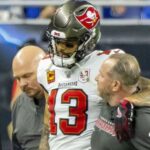 Tampa Bay’s Mike Evans suffered a concussion and broken collarbone in Week 7