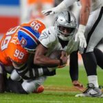 Through 10 games, the Denver Broncos are on pace to break the NFL record for sacks in a season